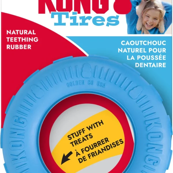KONG Puppy Tires Blue
