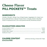 Greenies Pill Pockets for Dogs Capsule or Tablet Size- Cheese Flavor, Pack of 30 - Image 4