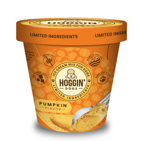 Hoggin' Dogs Ice Cream Mix - Pumpkin, Pint Size, 4.65 oz