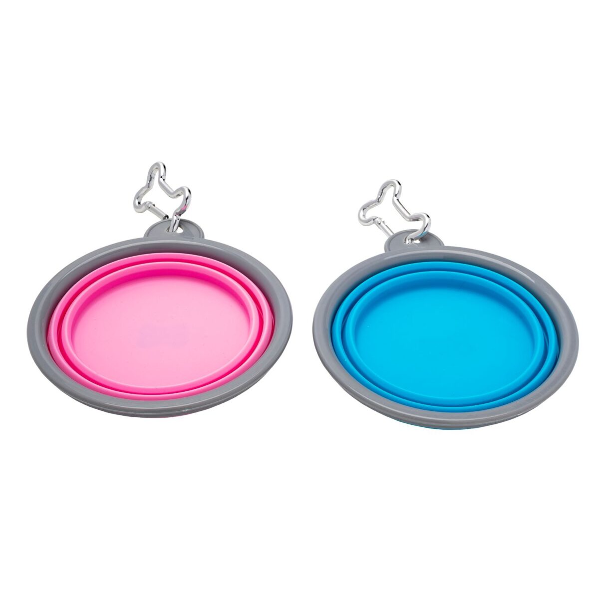 Nice Paws Collapsible Silicone Bowl with Carabiner - Image 4