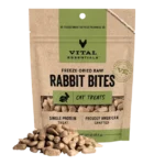 Vital Essentials Rabbit Bites Freeze-dried Cat Treats 0.9 oz
