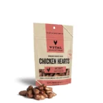 Vital Essentials Chicken Hearts Freeze-dried Cat Treats 0.8 oz - Image 2