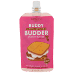 Gimme S'mores Buddy Budder - 100% all natural dog peanut butter, Made in USA 4oz pouch