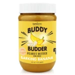 Barkin' Banana BUDDY BUDDER - 100% natural Dog Peanut Butter, Made in USA 17oz jar - Image 4