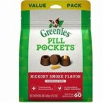 Greenies Value Pack Pill Pockets for Dogs Capsule - Hickory Smoke, Pack of 60