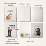 Dog Favorite Person - Funny Birthday Card - Image 4