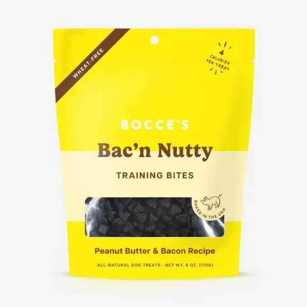 Bocce's Bakery Bac'n Nutty Training Bites