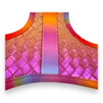Fuchsia Meadows - Adjustable PU Leather Harness - Image 4