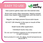 Vet Worthy Tear Stain Wipes 60ct - Image 2