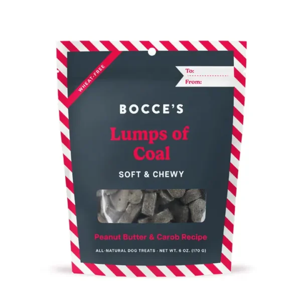 Bocce's Bakery Lumps of Coal, Soft & Chewy