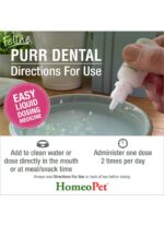 HOMEOPET Feline Purr Dental 15ml - Image 3