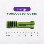 Greenies Fresh Mint Dental Dog Treats Large 8ct - Image 6