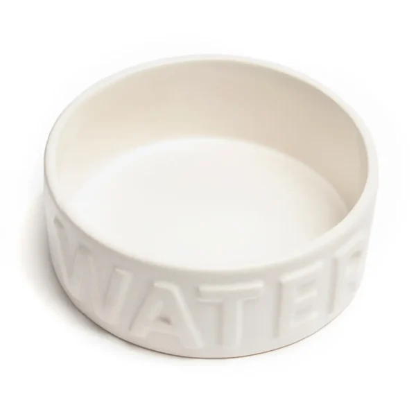 Classic Water White Pet Bowl