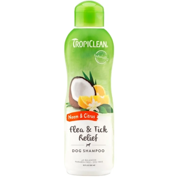 Neem & Citrus Flea and Tick Relief Shampoo, 20oz