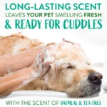TropiClean Oatmeal & Tea Tree Medicated Itch Relief Shampoo for Pets 20oz - Image 6