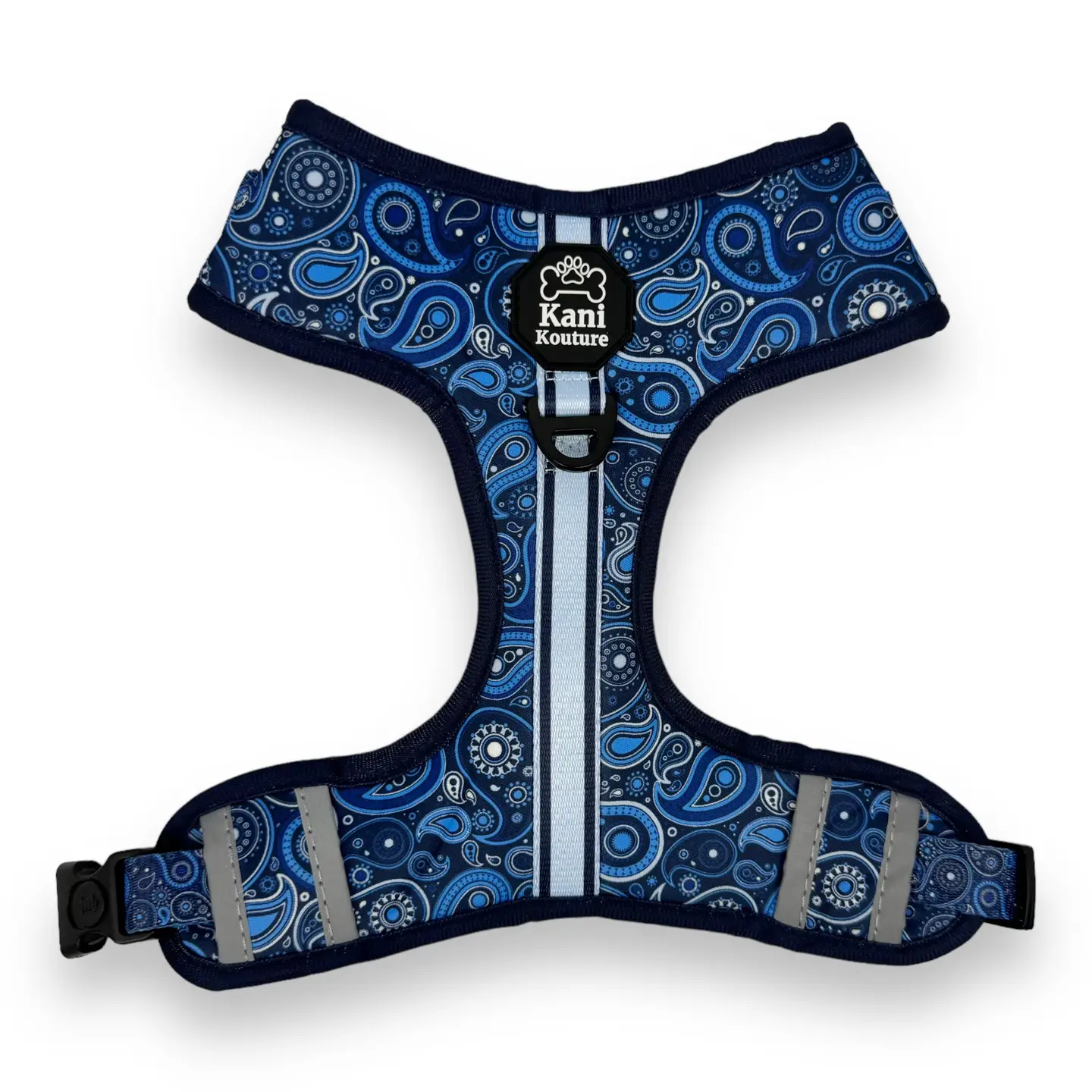 e90357de6c3ccc0b5a4fc5c4a96872234d8cc9637fd49888ee2ed86d453da010 Blue Paisley - Adjustable Harness - Image 1