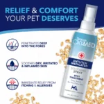 TropiClean OxyMed Medicated Anti-itch Spray for Dogs & Cats, 8oz - Image 2