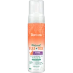 TropiClean Natural Flea & Tick Cat Waterless Shampoo, 7.4oz