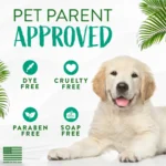TropiClean Oatmeal & Tea Tree Medicated Itch Relief Shampoo for Pets 20oz - Image 4