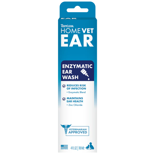 nqma2j7fjxqkrcid27qk HomeVet Enzymatic Ear Wash, 4oz - Image 1
