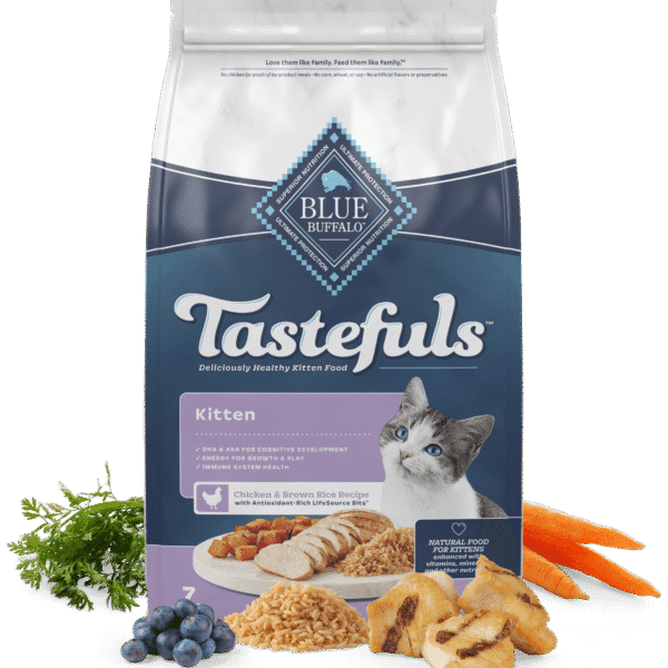 BLUE Tastefuls™ Kitten Chicken and Brown Rice Recipe 7lb