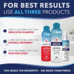TropiClean OxyMed Medicated Anti-itch Spray for Dogs & Cats, 8oz - Image 7