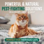 TropiClean Natural Flea & Tick Cat Mist Spray, 14oz - Image 2