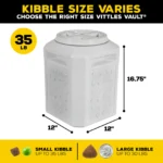 Vittles Vault Pawprint Outback Food Storage Container - Image 9