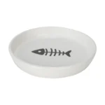 Fishbone Round Cat Dish - Image 2