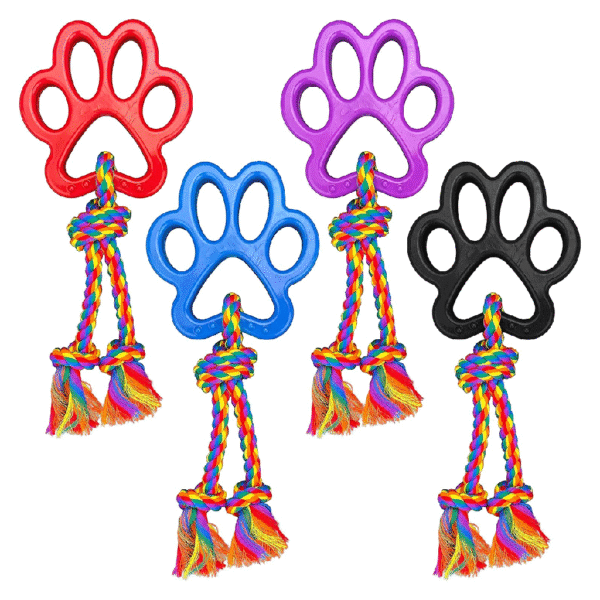 Tug A Paw w/ Rope 14"