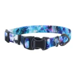 Rainy Day Floral Inspire Adjustable Fashion Dog Collar