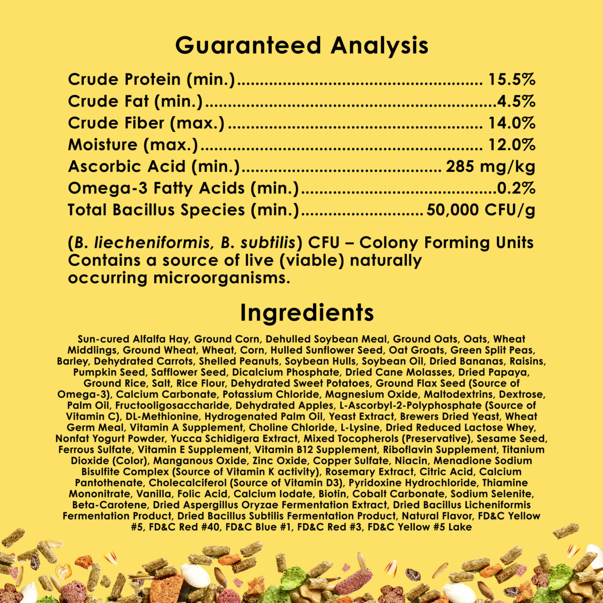 Kaytee Fiesta Guinea Pig Food, 2.5lb bag - Image 9