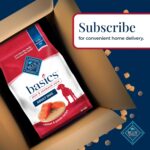 Salmon Recipe Blue Buffalo Basics Adult Dry Dog Food, Skin & Stomach Care, Limited Ingredient Diet for Dogs, 4lb bag - Image 11
