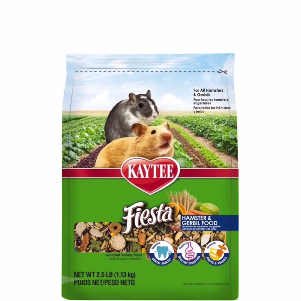 Kaytee Fiesta Max Hamster & Gerbil 2.5lb