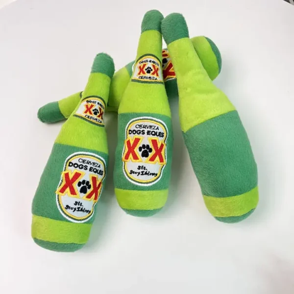 Dogs Equis Plush Beer Toy