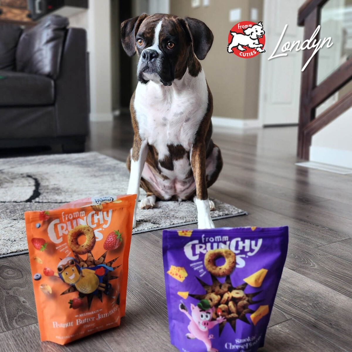 Crunchy Os Banana Kablammas® Flavor Dog Treats - Image 7