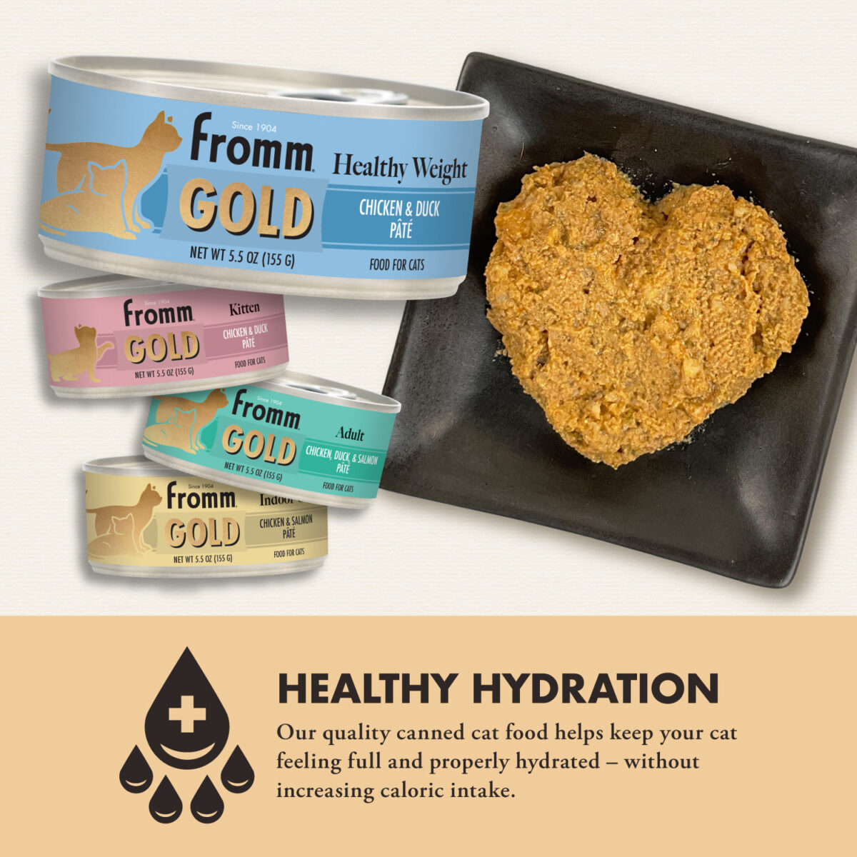 Gold Healthy Weight Chicken & Duck Pâté Wet Cat Food - Image 4