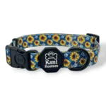 Sunflower Skies- Adjustable Collar
