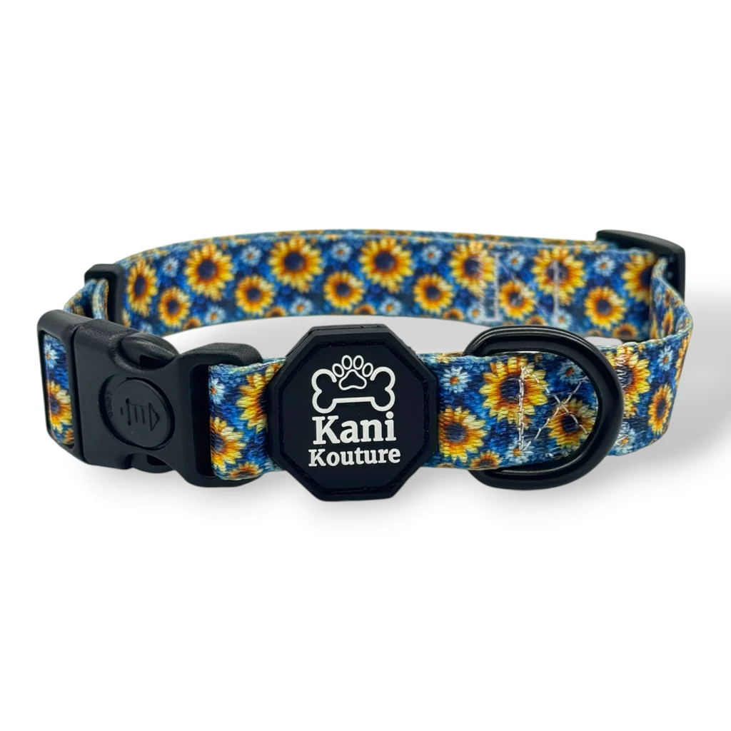 IMG_6246-Photoroom_1024x1024 Sunflower Skies- Adjustable Collar - Image 1