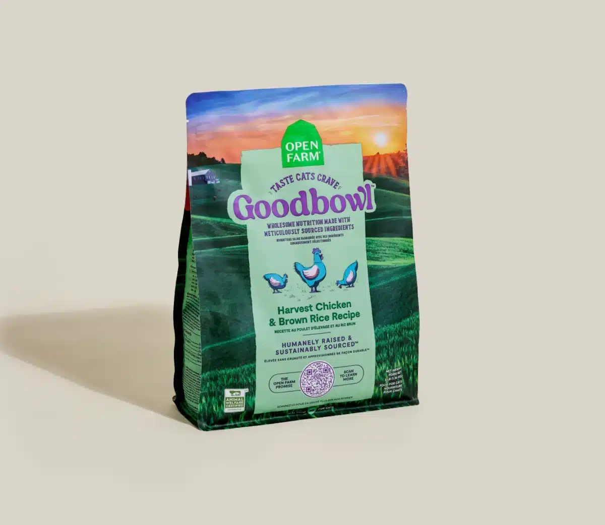 Goodbowl™ Harvest Chicken & Brown Rice Cat Kibble - Image 2