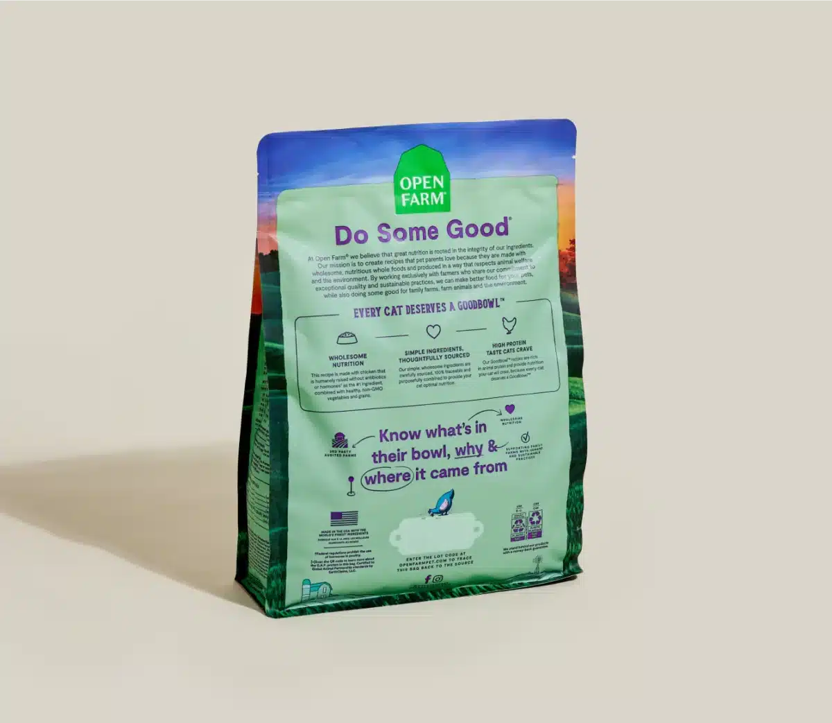 Goodbowl™ Harvest Chicken & Brown Rice Cat Kibble - Image 6