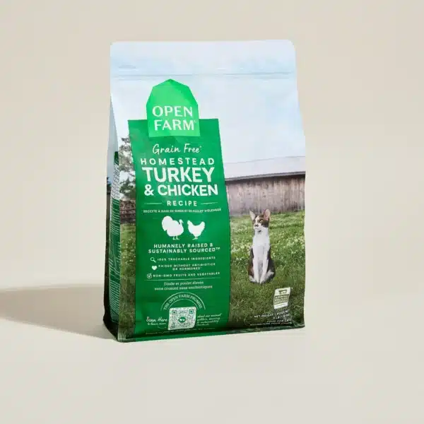 Homestead Turkey & Chicken Grain-Free Cat Kibble