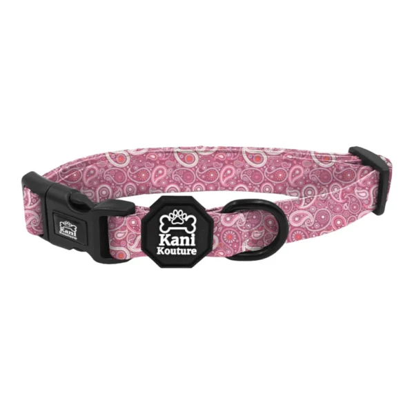 Pink Paisley - Adjustable Collar