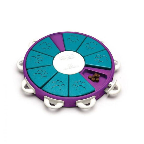 Twister Interactive Treat Dog Puzzle Toy Purple Level 3