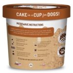 Microwave Cake in A Cup for Dogs - Peanut Butter Flavor - Image 2