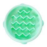 Fun Feeder Slow Bowl Dog Feeder Mint Small