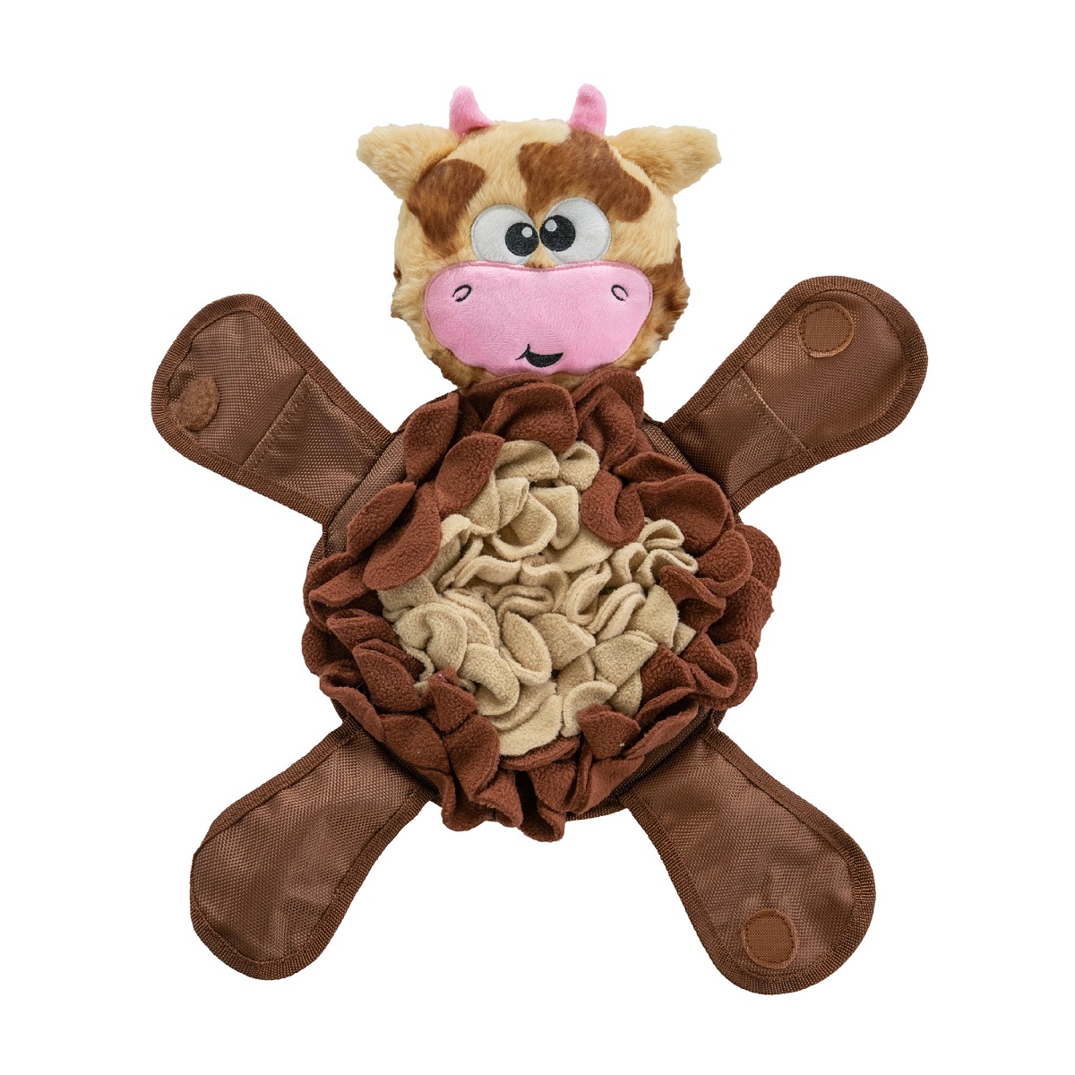 247832_Image433 Snuffle Palz Cow TNT Brown Large - Image 1