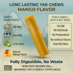Yeti Yak Cheese Dog Chew Mango Flavor Large Size - Image 2