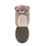 P.B. Beaver Super Chewer Durable 2-in-1 + Enrichment Dog Toy