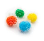 Tinsel Ball 1.75" Cat Toy - Image 4